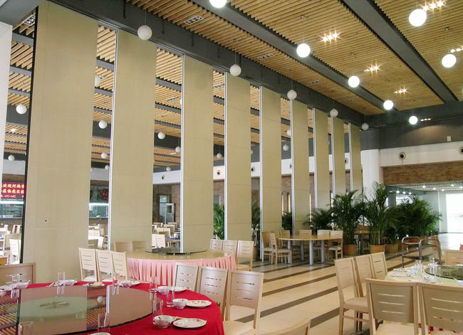 五星級(jí)飯店活動(dòng)隔斷樣品展示