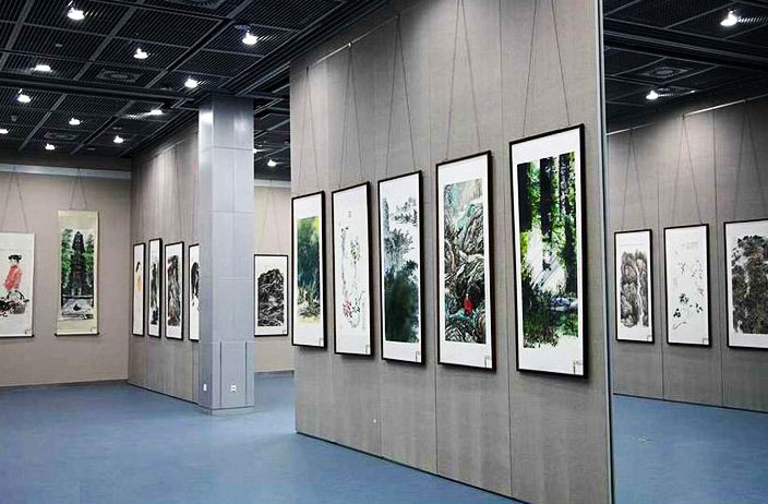 靈活多變多功能展廳活動隔斷