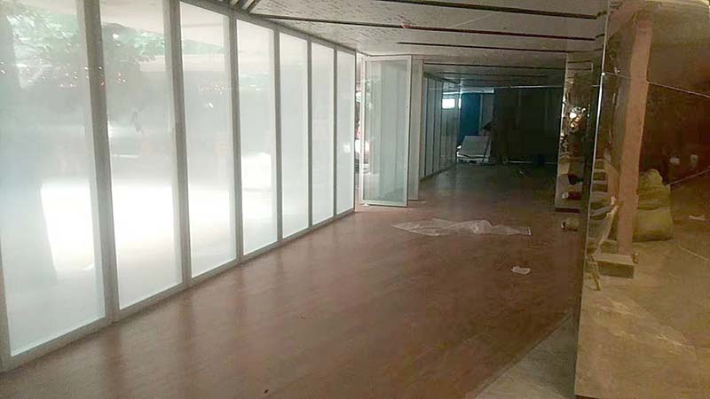 重慶酒店玻璃活動隔斷